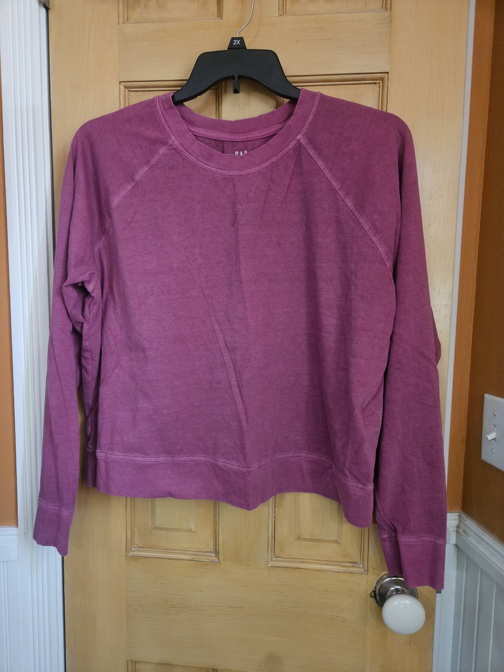 Gap Women's Crewneck Tshirt in Berry